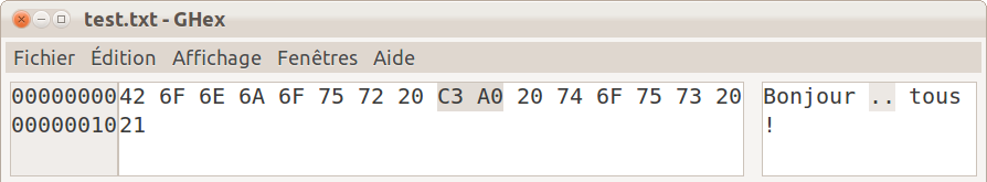 GHex : un diteur hexadcimal libre et gratuit pour Linux